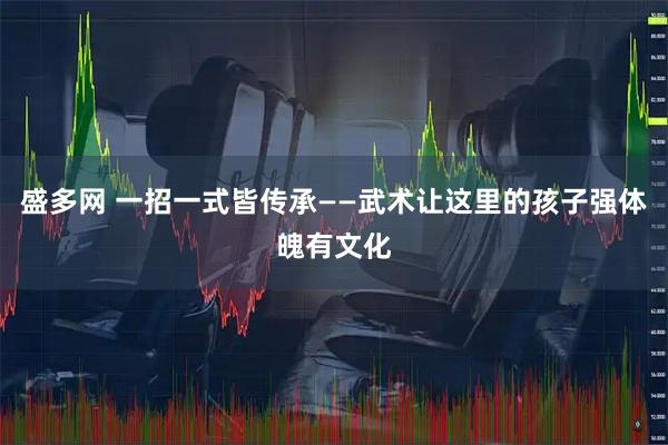 盛多网 一招一式皆传承——武术让这里的孩子强体魄有文化